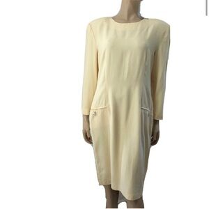 JOHN ROBERTS minimalist vintage cream beige size:13/14